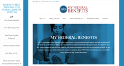 Desktop Screenshot of myfederalbenefits.com